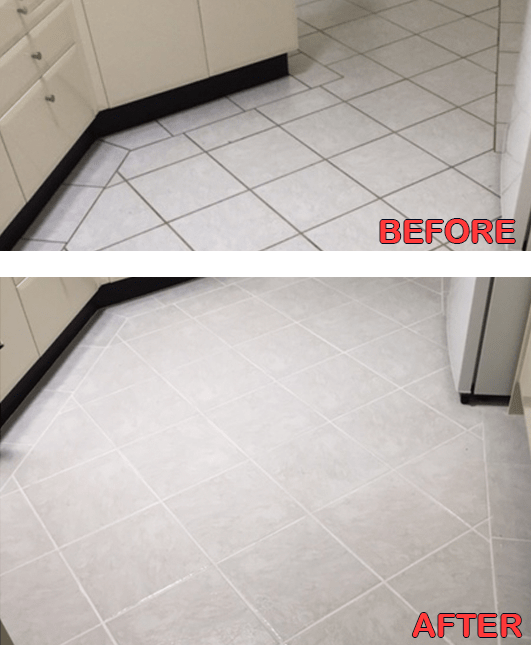 Tile Cleaning Before And After